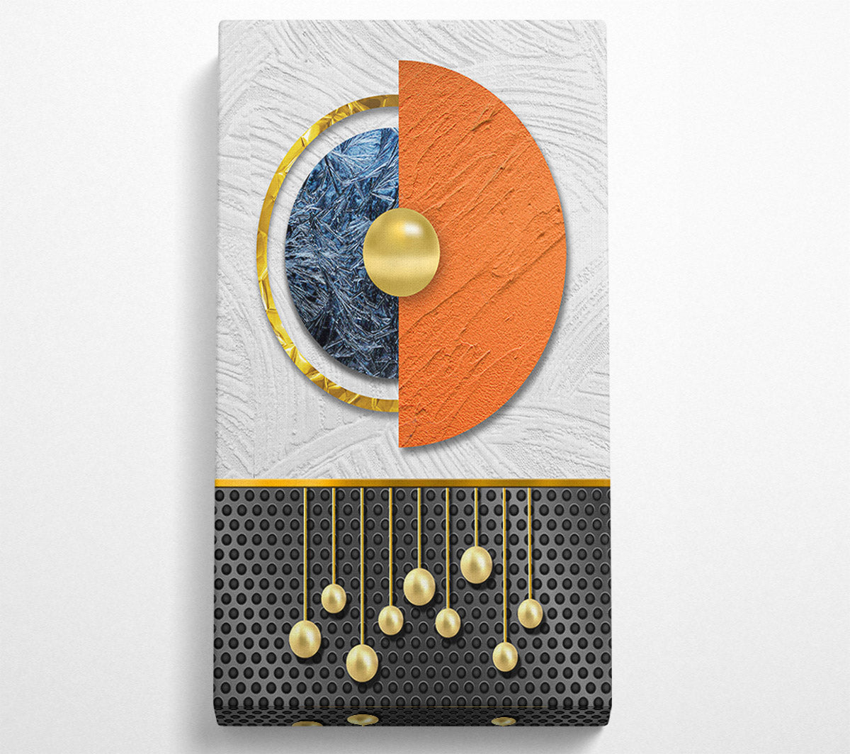 Abstract Circle Canvas Wall Art
