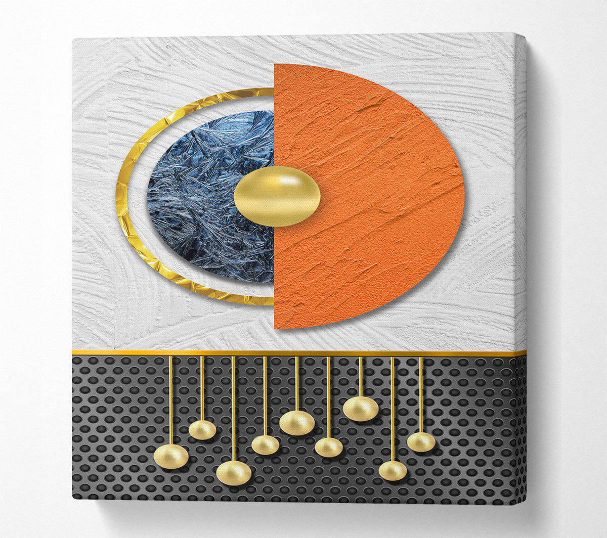 Abstract Circle Canvas Wall Art