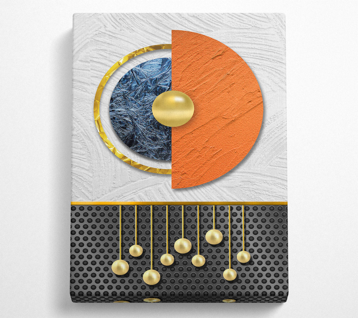 Abstract Circle Canvas Wall Art