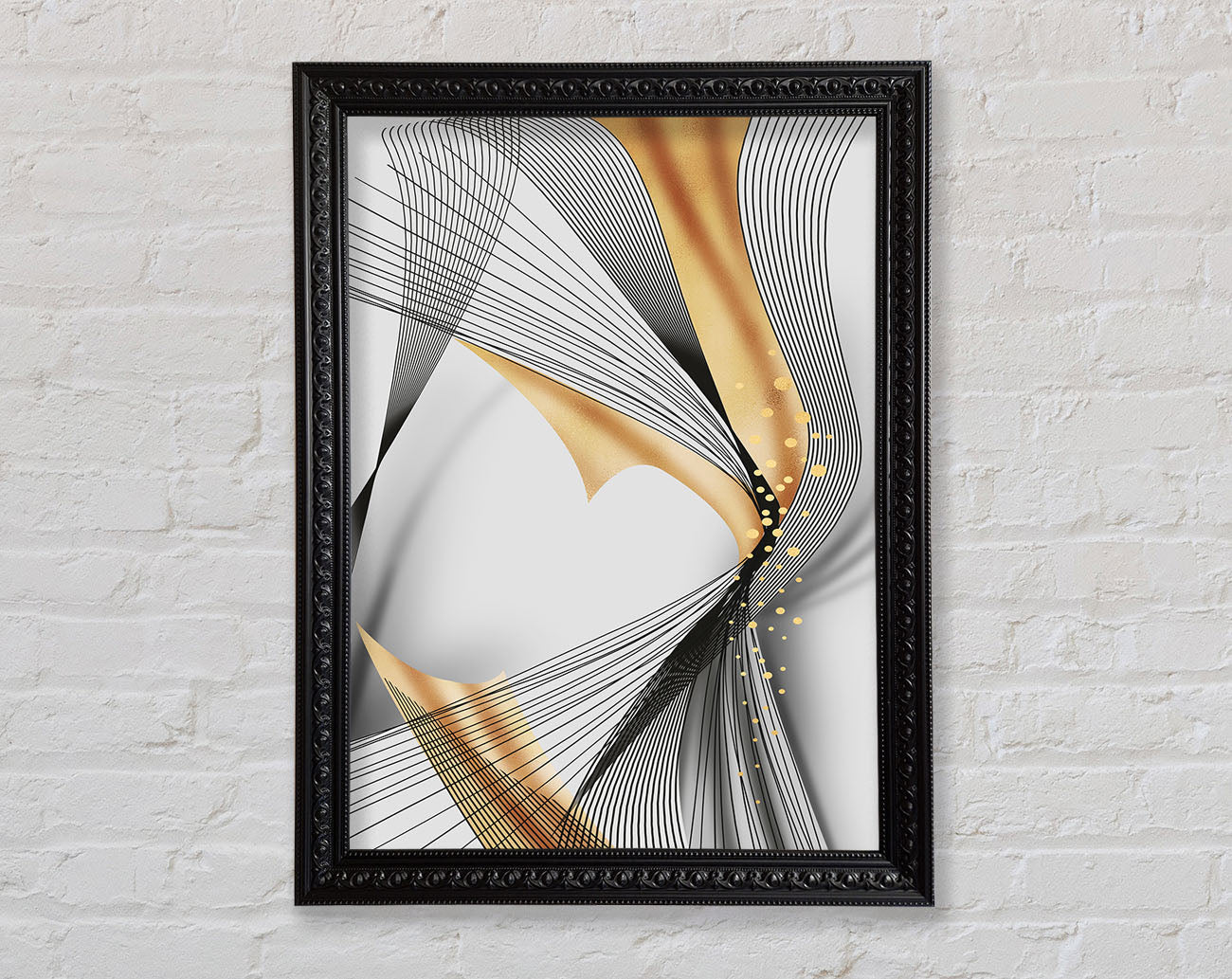 Abstract Lines (1) Framed Print
