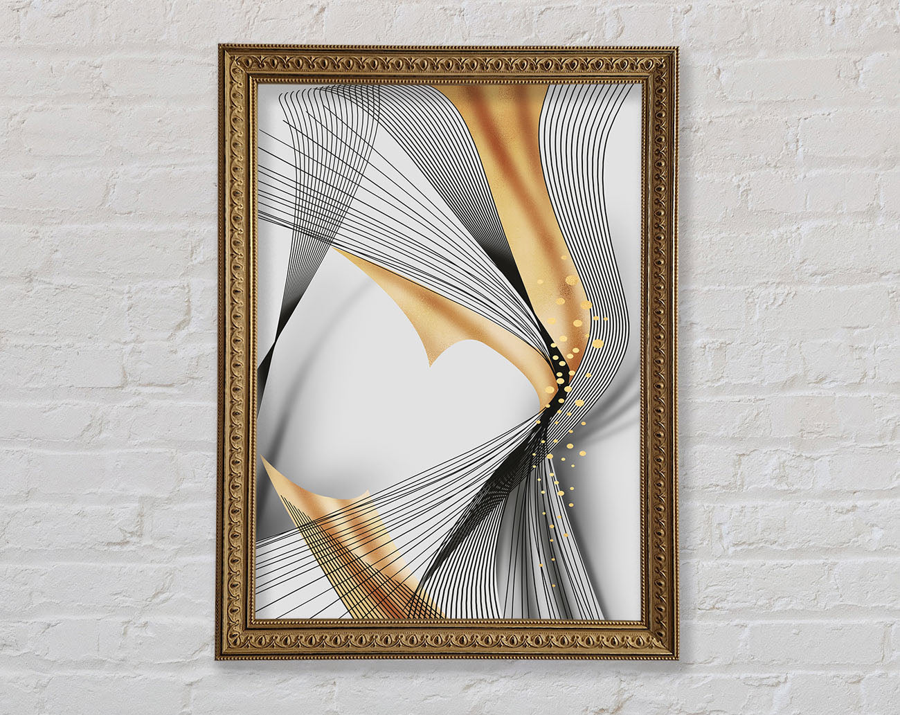 Abstract Lines (1) Framed Print