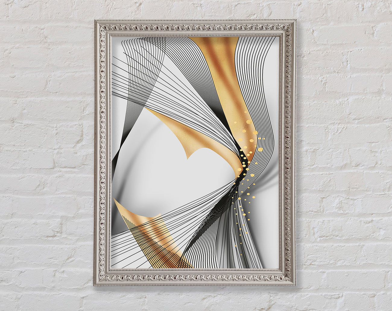 Abstract Lines (1) Framed Print