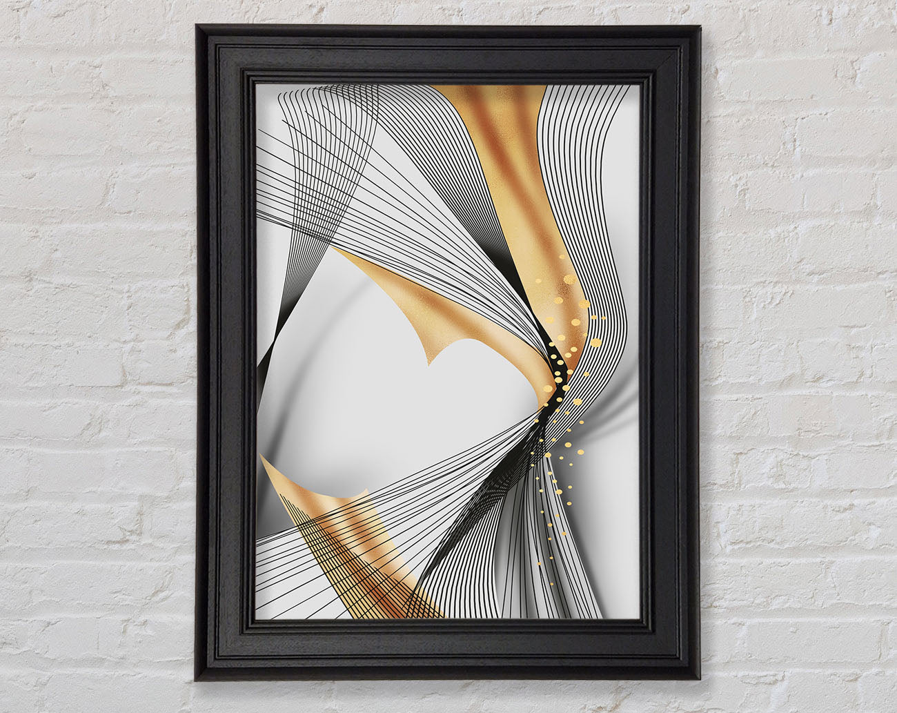Abstract Lines (1) Framed Print