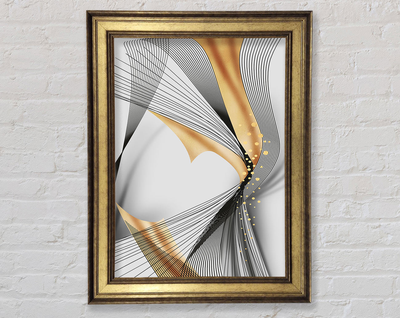 Abstract Lines (1) Framed Print