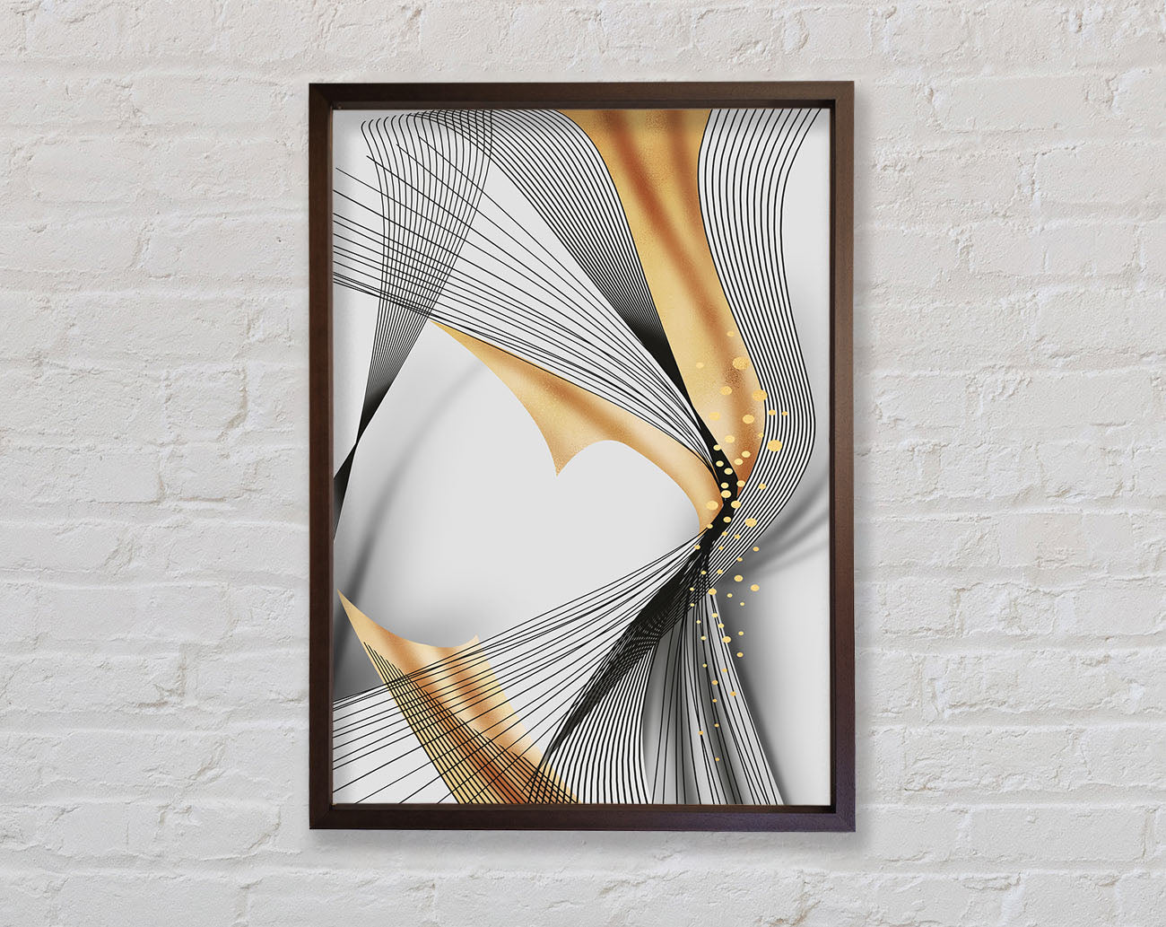 Abstract Lines (1) Framed Print