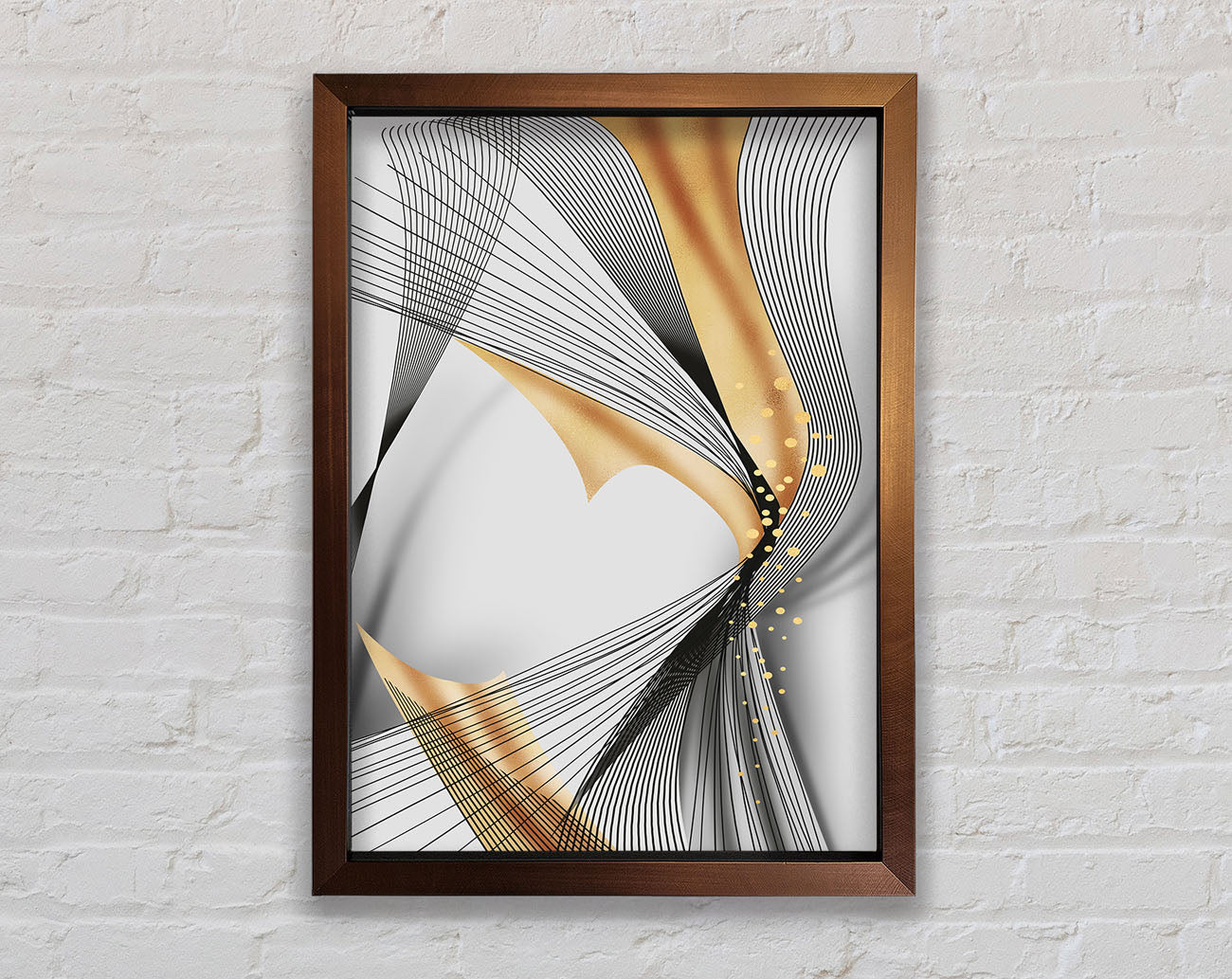 Abstract Lines (1) Framed Print