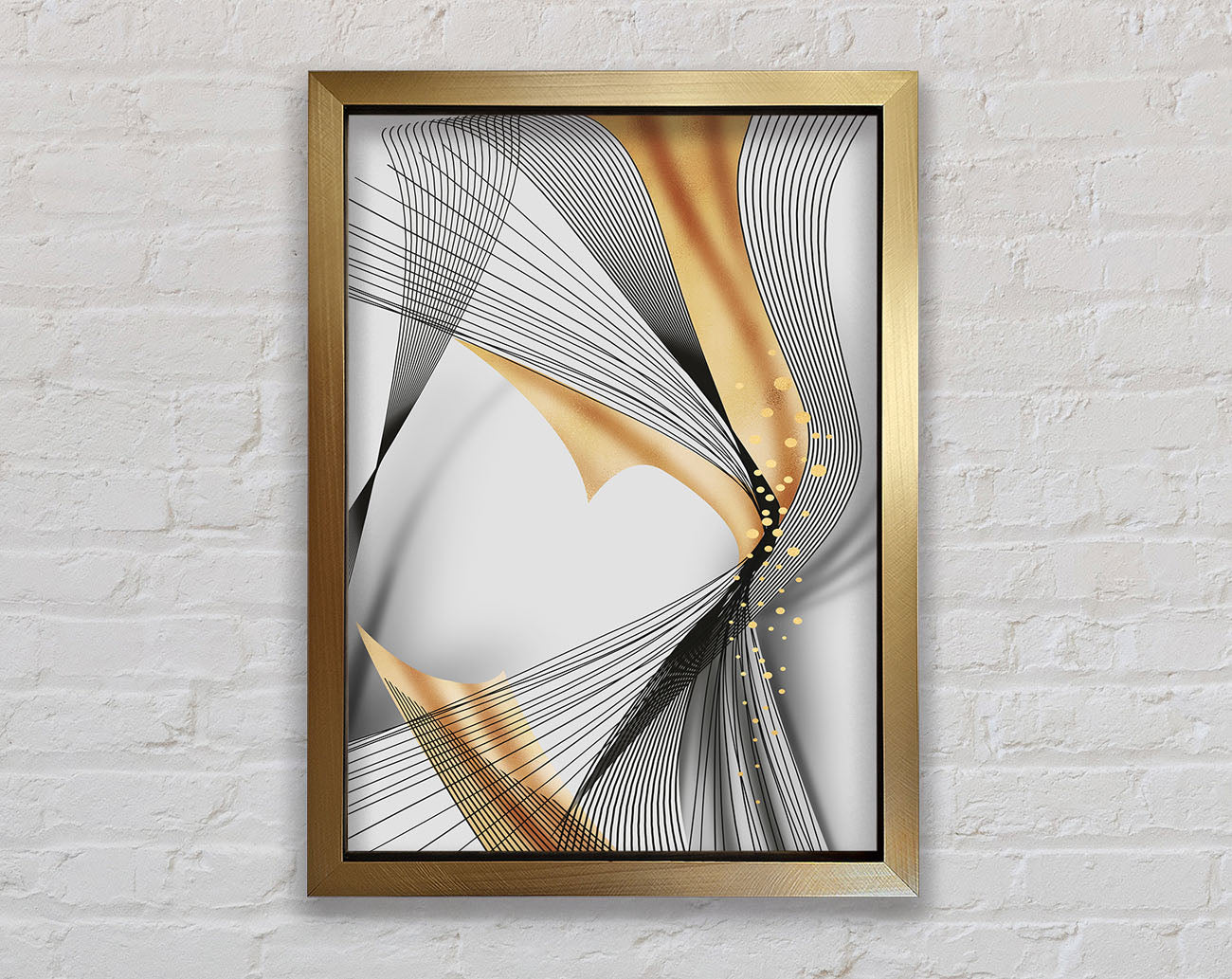 Abstract Lines (1) Framed Print