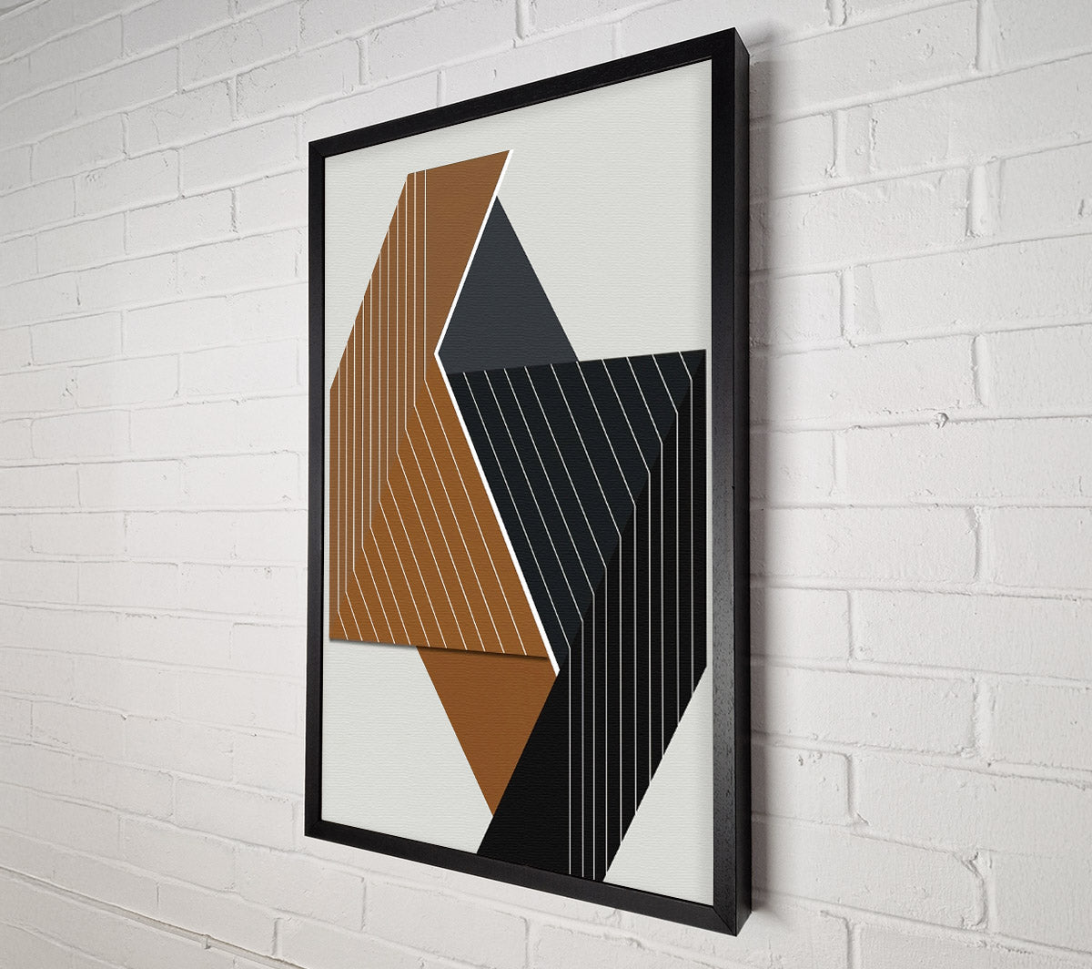 Abstract Shapes And Lines Canvas Art
