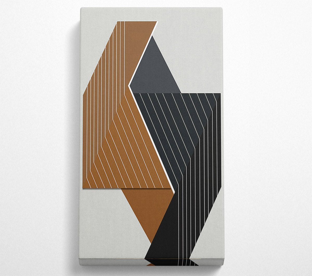 Abstract Shapes And Lines Canvas Art