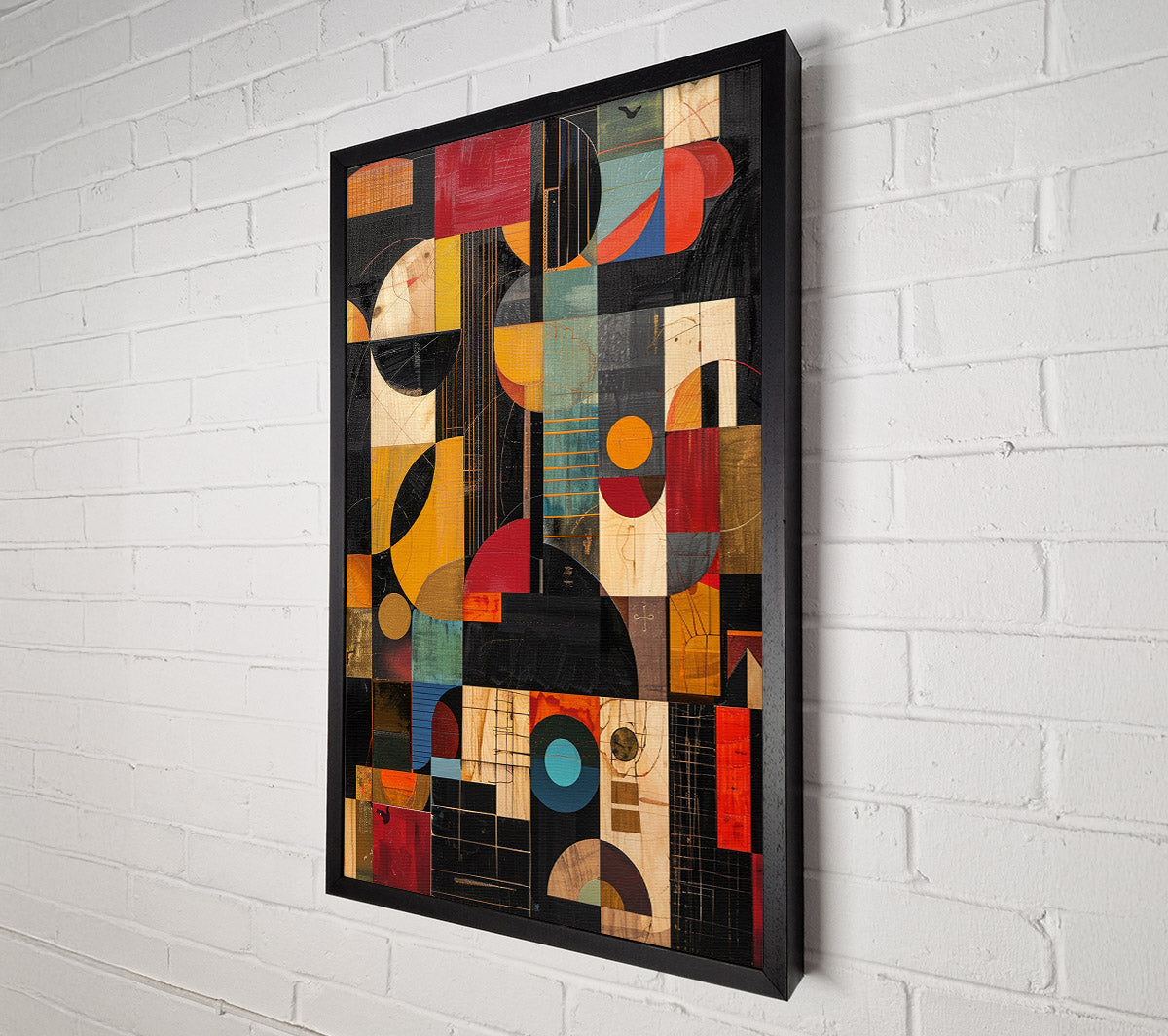 Abstract Shapes Of Art Canvas Print