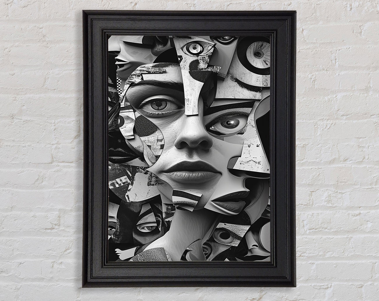 Abstract Thoughts Framed Print