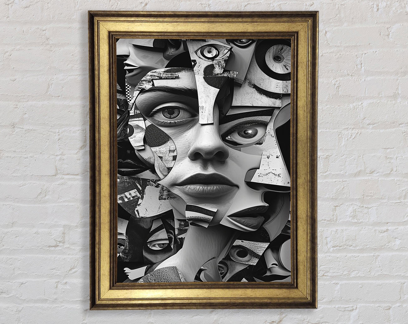 Abstract Thoughts Framed Print