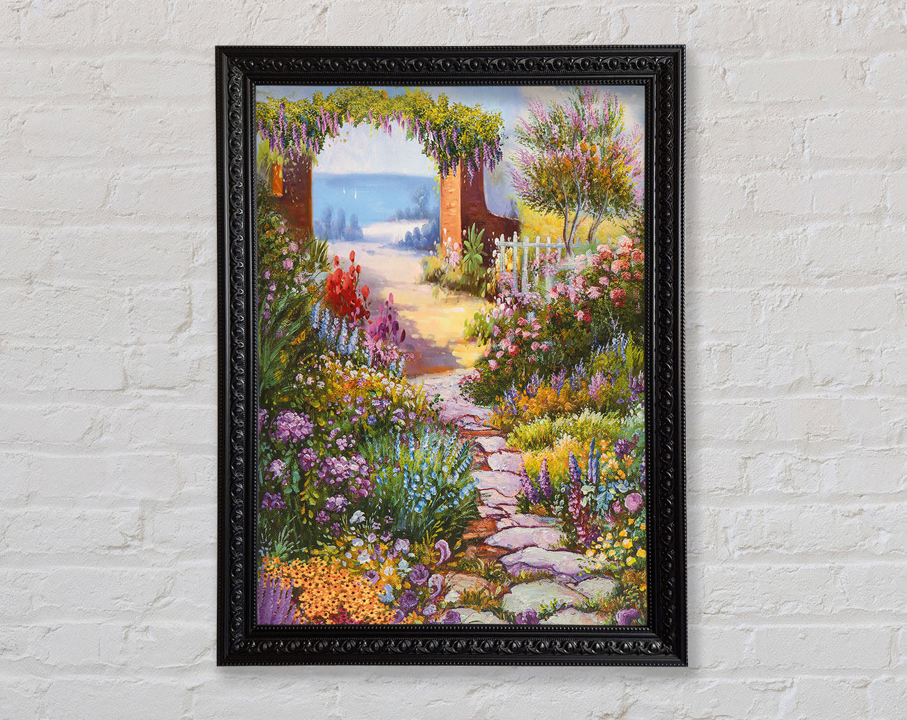 Beautiful Garden Framed Print