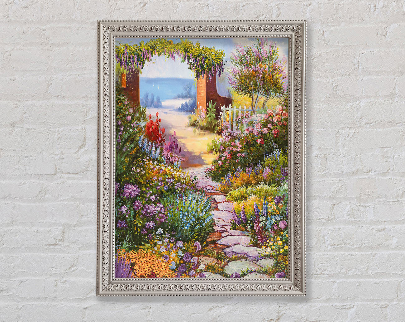 Beautiful Garden Framed Print