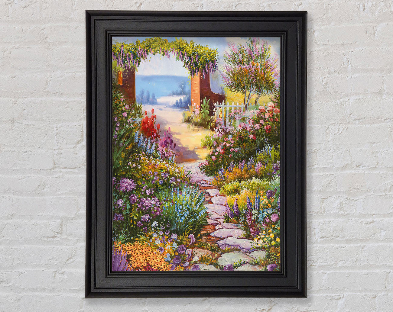 Beautiful Garden Framed Print