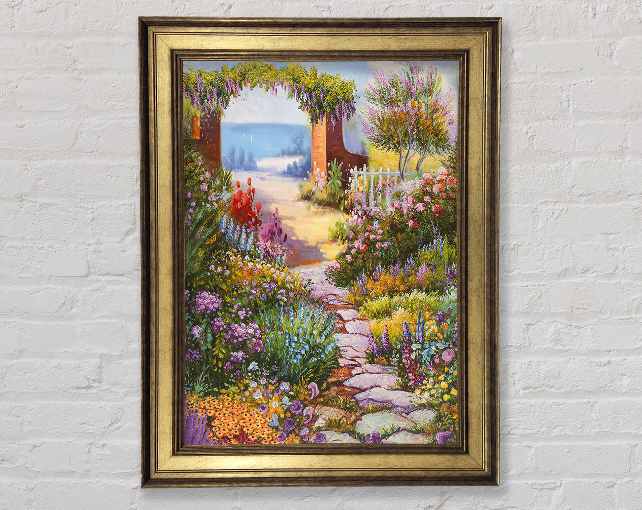Beautiful Garden Framed Print