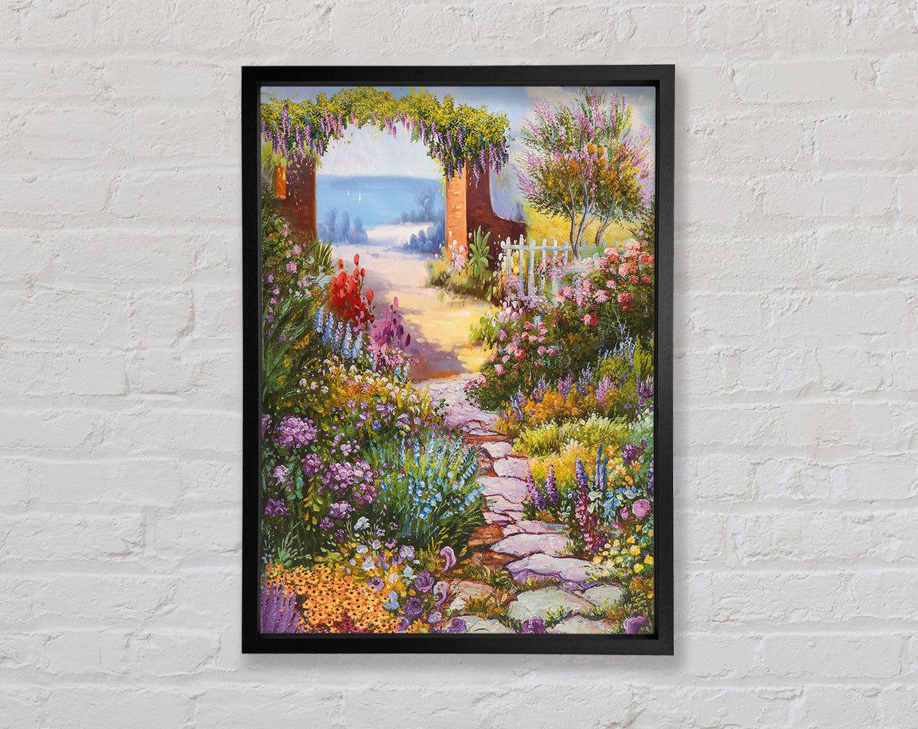 Beautiful Garden Framed Print