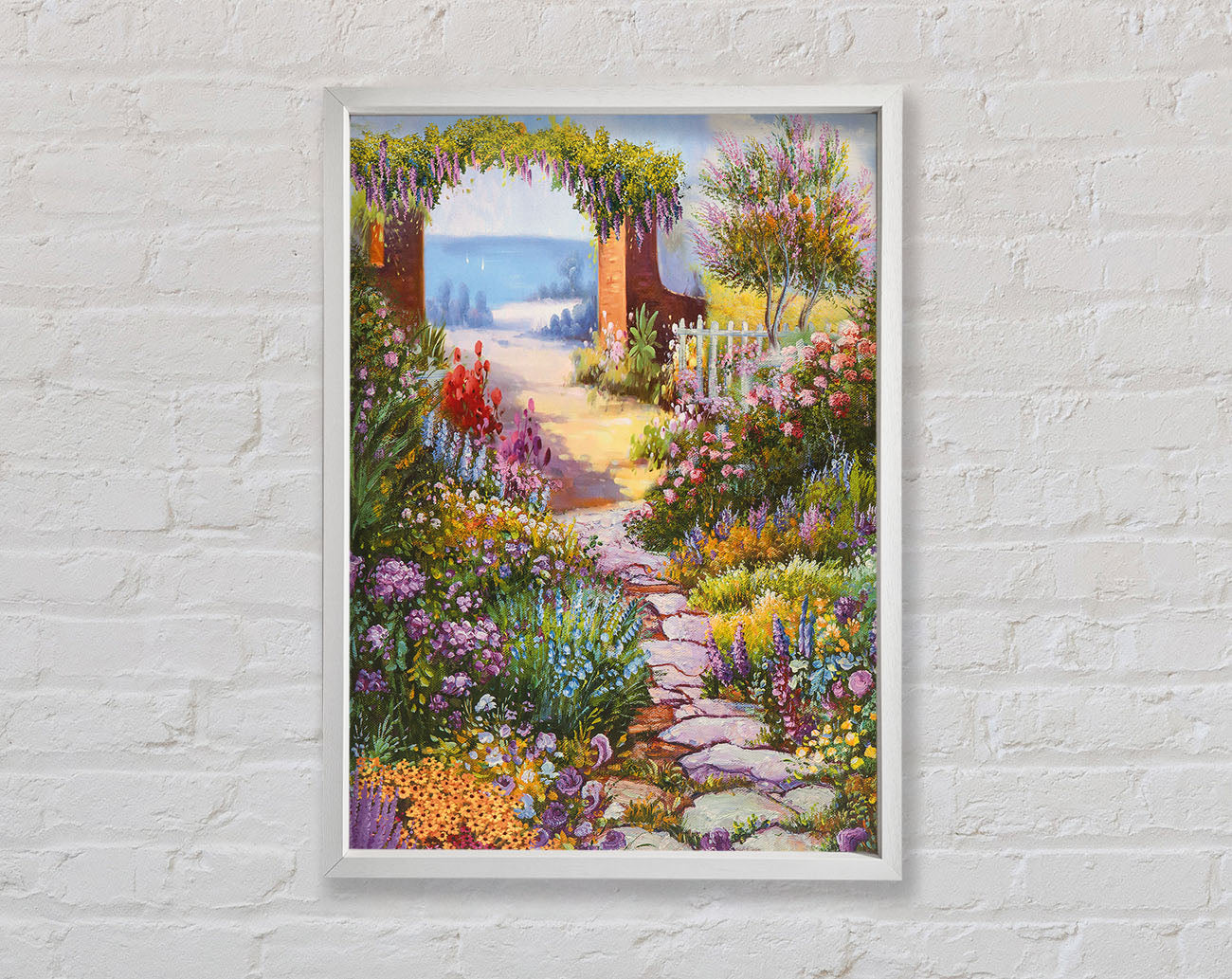 Beautiful Garden Framed Print