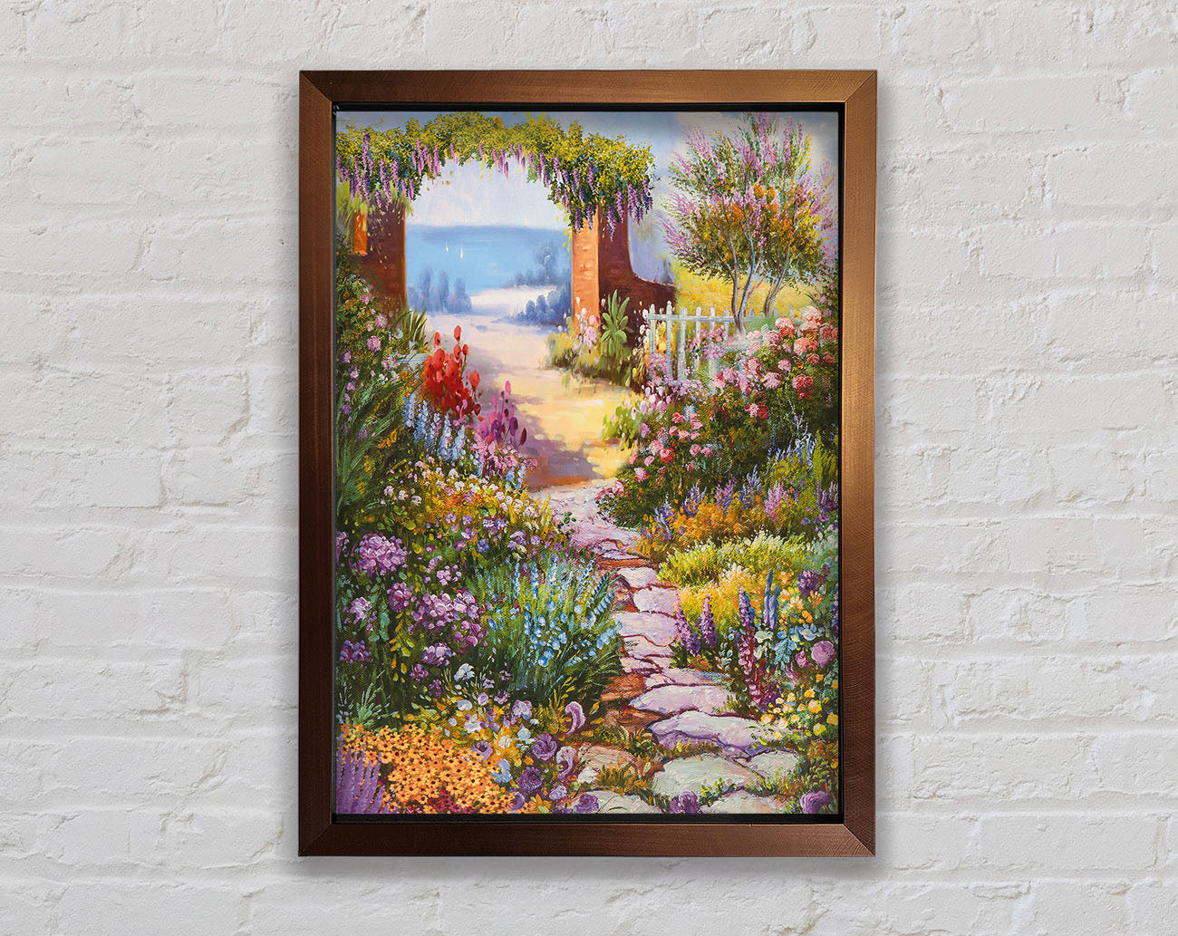 Beautiful Garden Framed Print