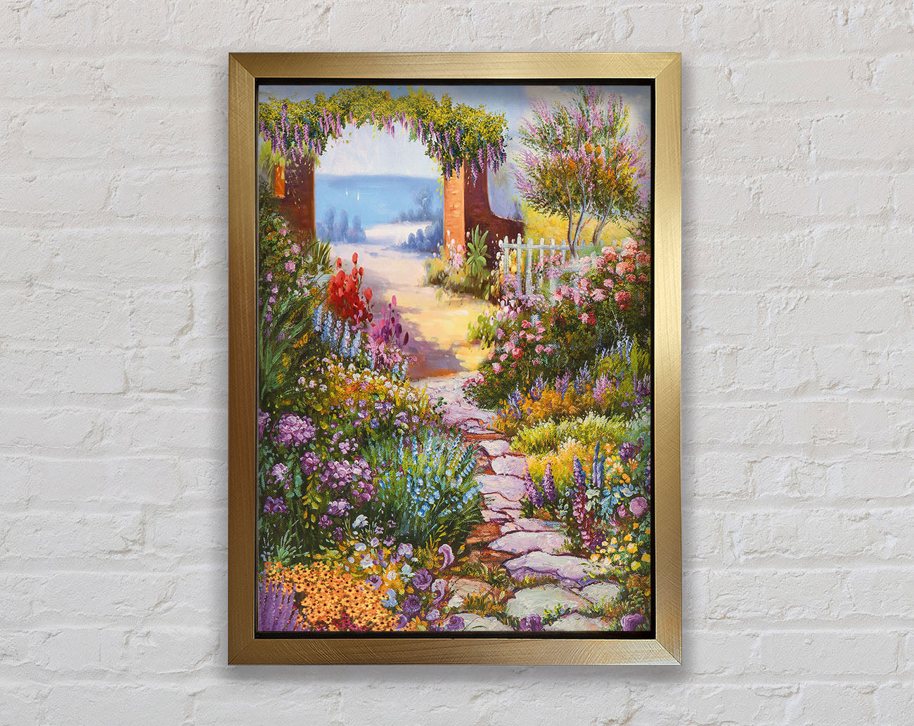 Beautiful Garden Framed Print