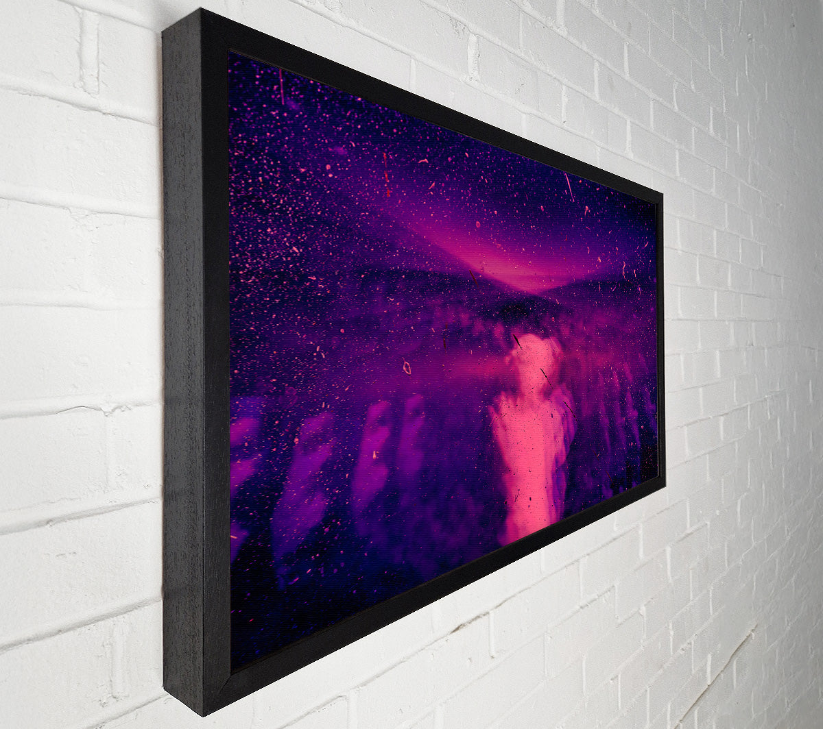 Pink Cosmic Dreamscape Canvas Wall Art