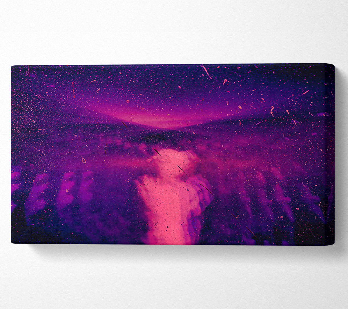 Pink Cosmic Dreamscape Canvas Wall Art