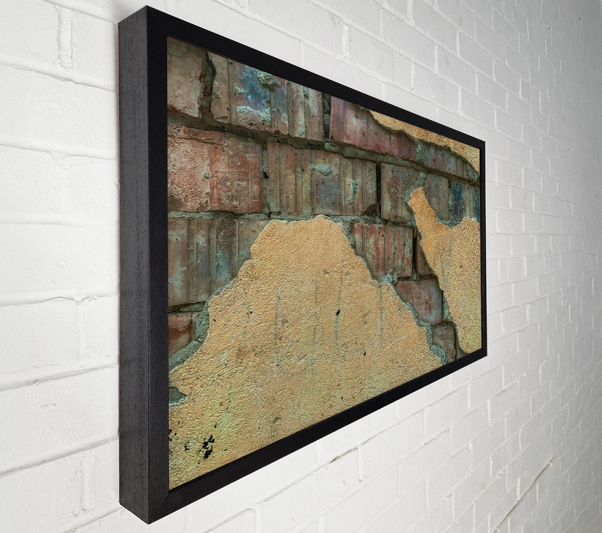 The Yellow Crack Canvas Wall Art