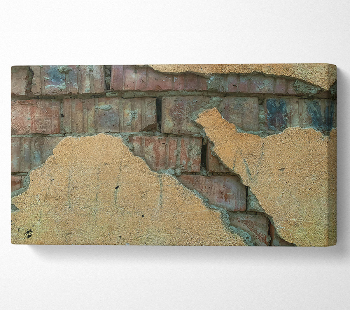 The Yellow Crack Canvas Wall Art
