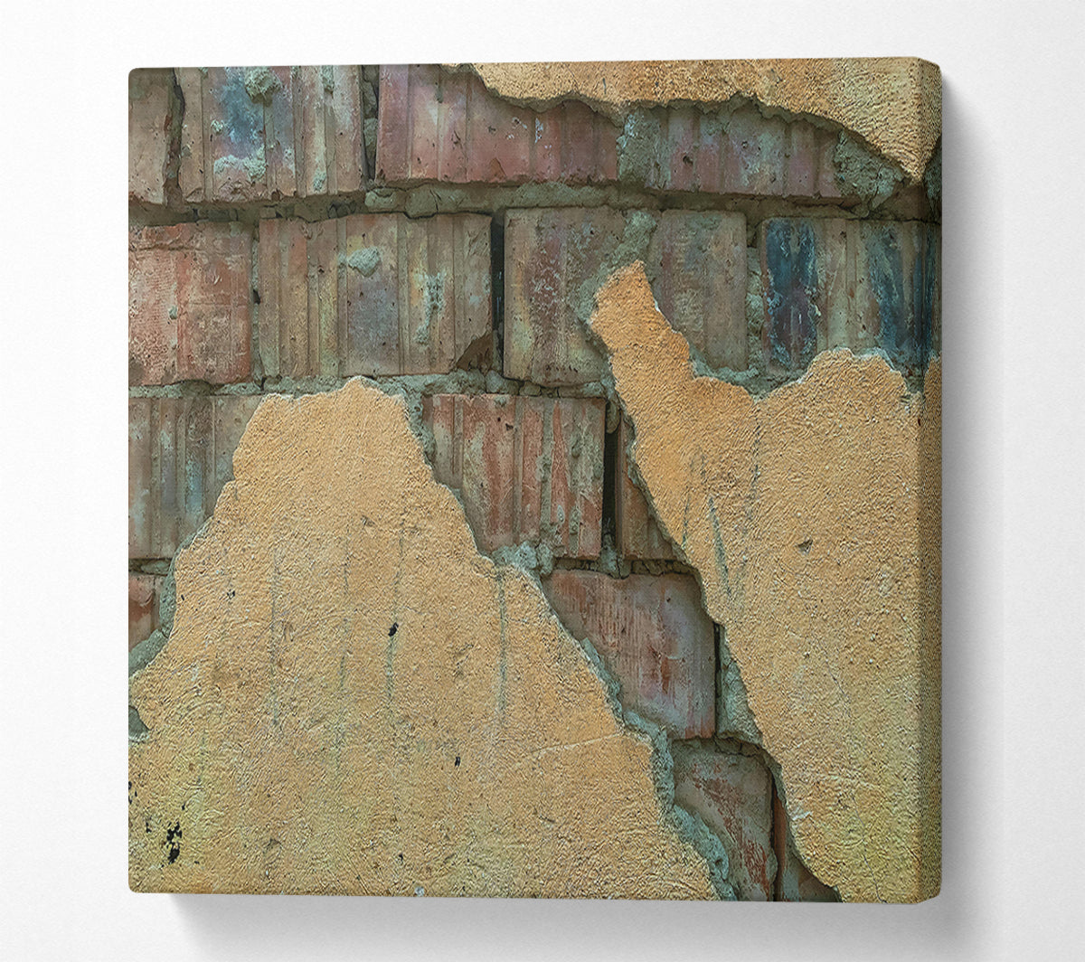 The Yellow Crack Canvas Wall Art