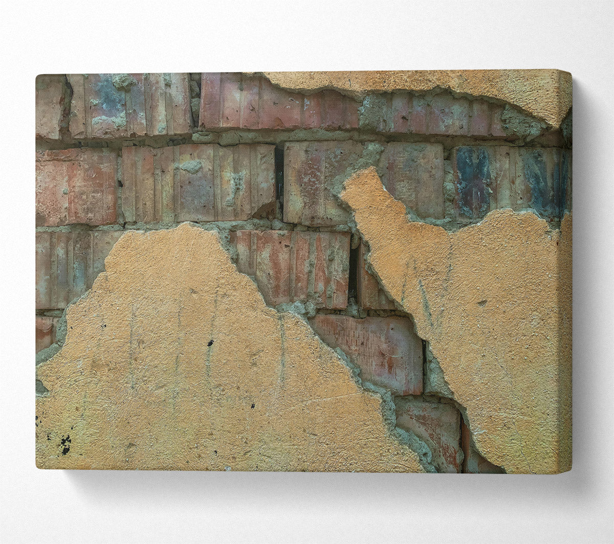 The Yellow Crack Canvas Wall Art