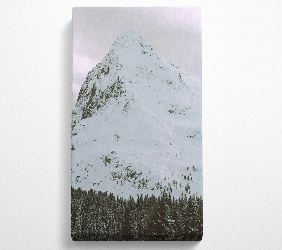 White Mountain Serenity Canvas Wall Art