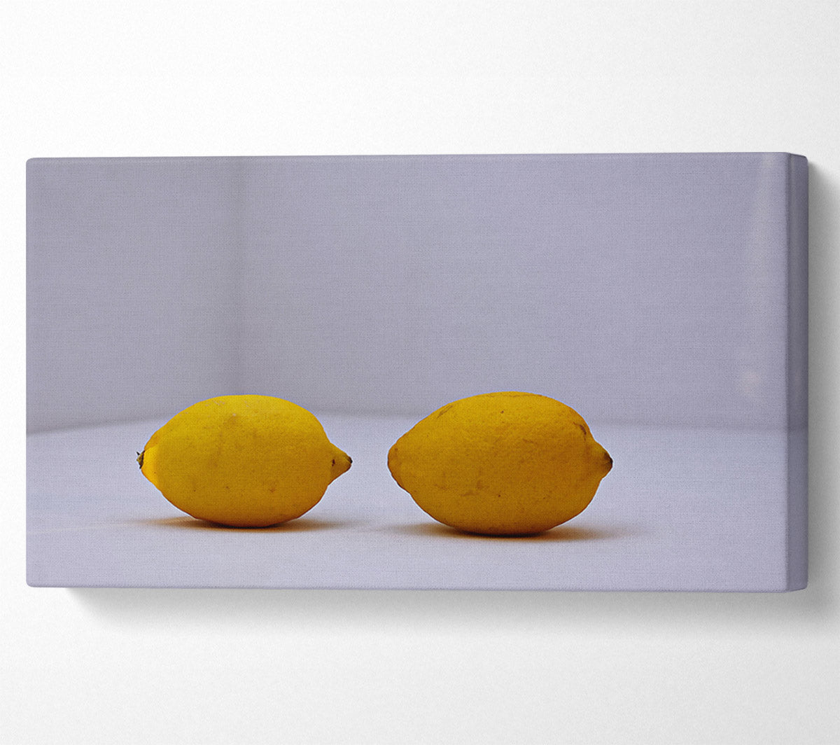 Yellow Lemon Duo Canvas Print