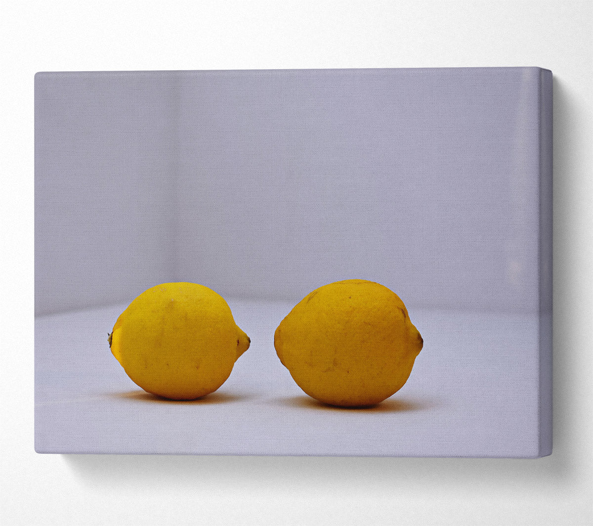 Yellow Lemon Duo Canvas Print