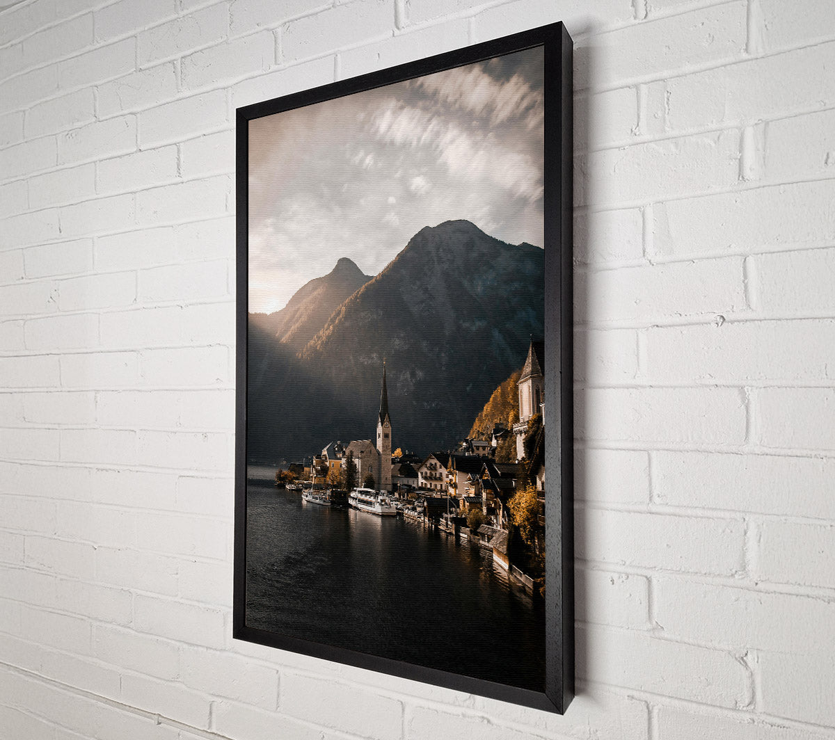 Golden Hour Serenity Canvas Art