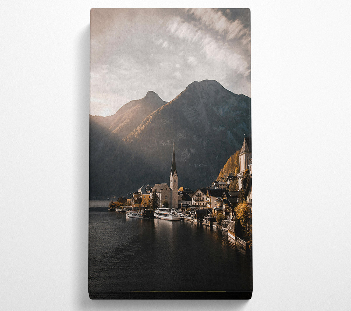 Golden Hour Serenity Canvas Art