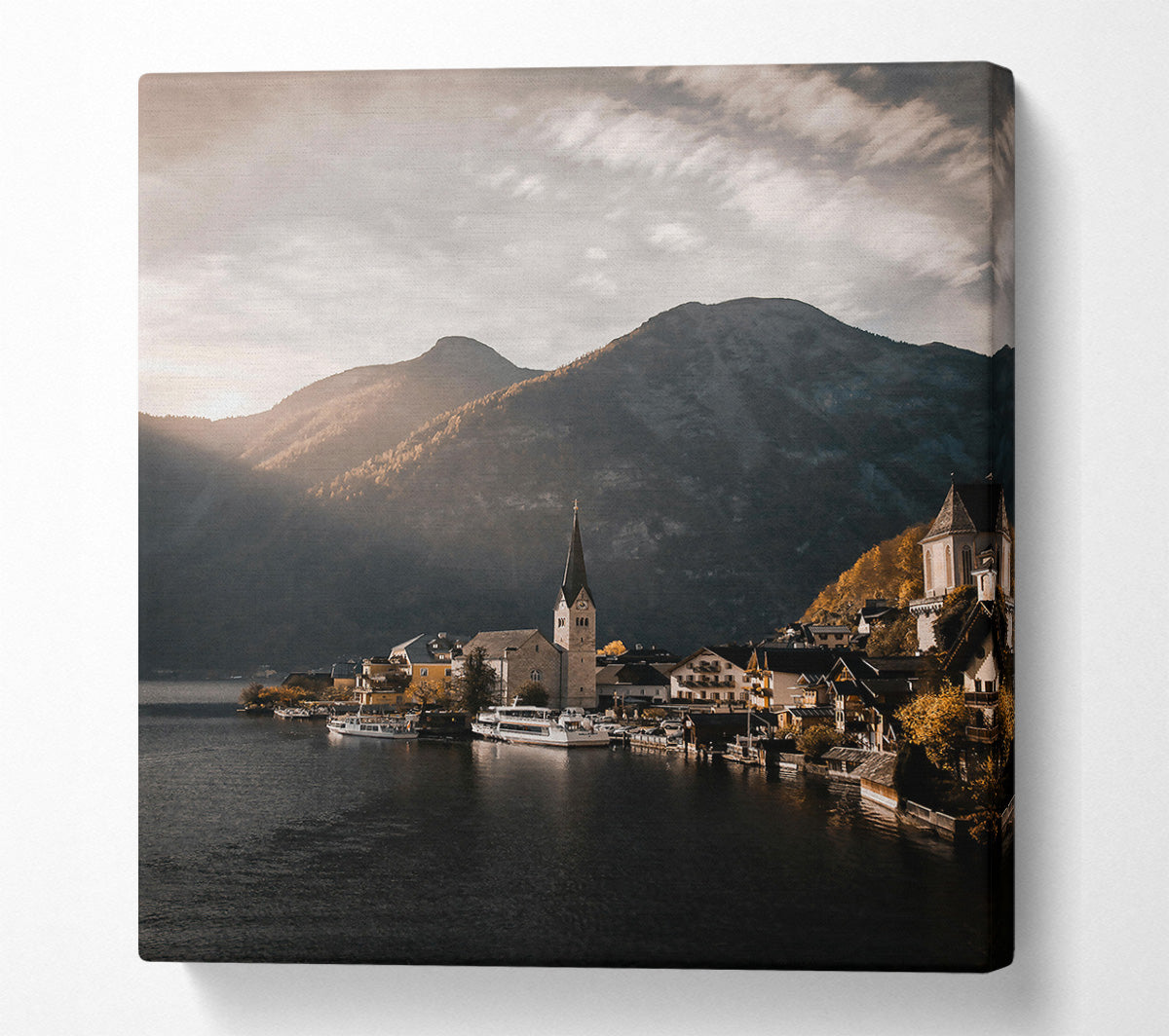 Golden Hour Serenity Canvas Art