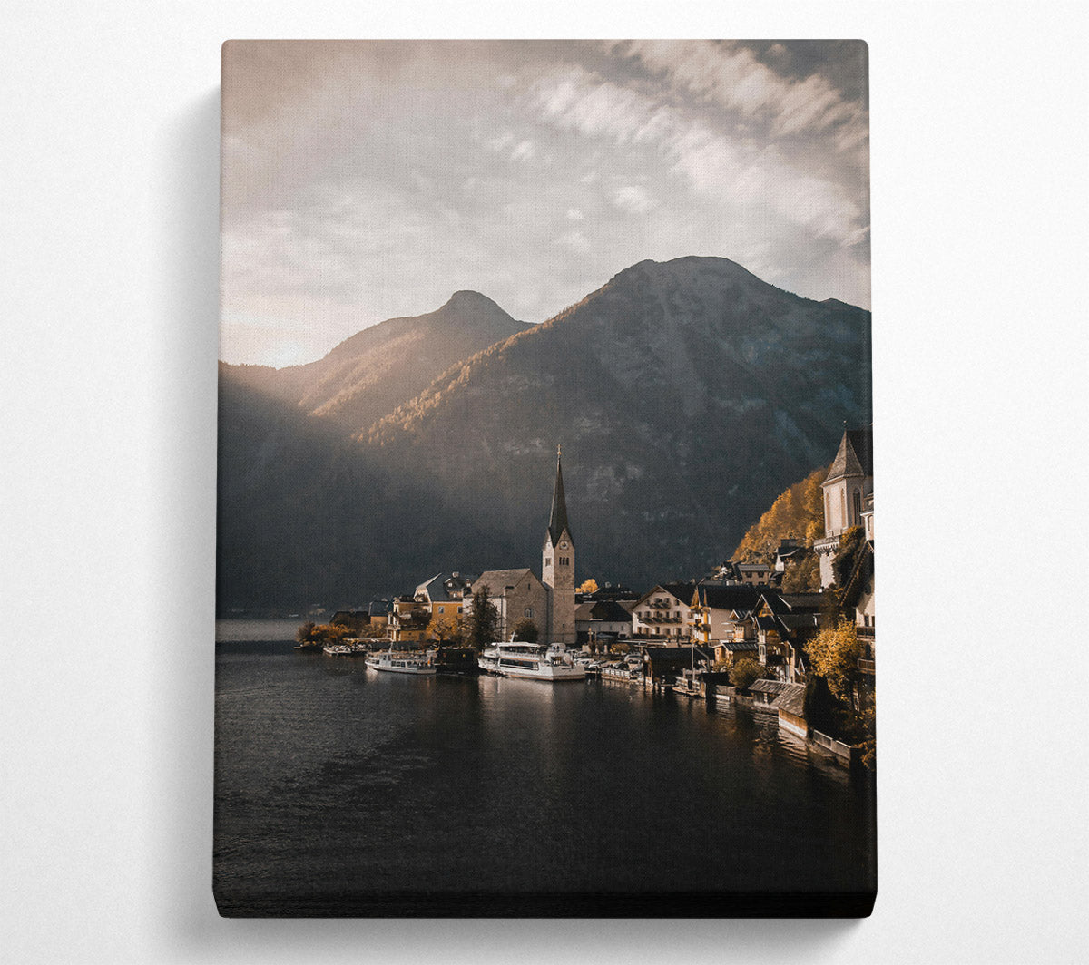 Golden Hour Serenity Canvas Art