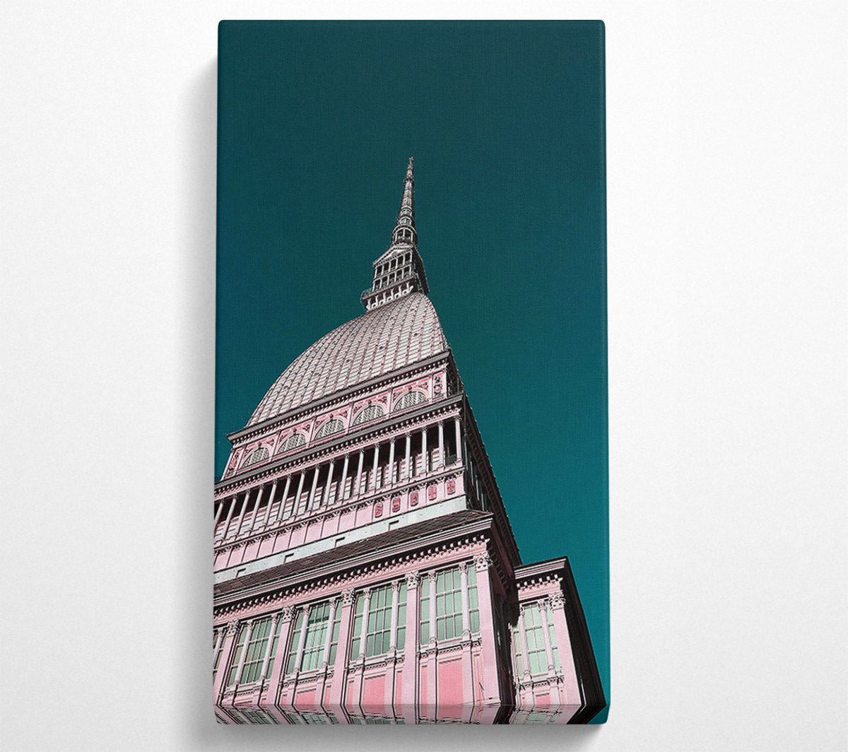 Pink Italian Spire Canvas Wall Art