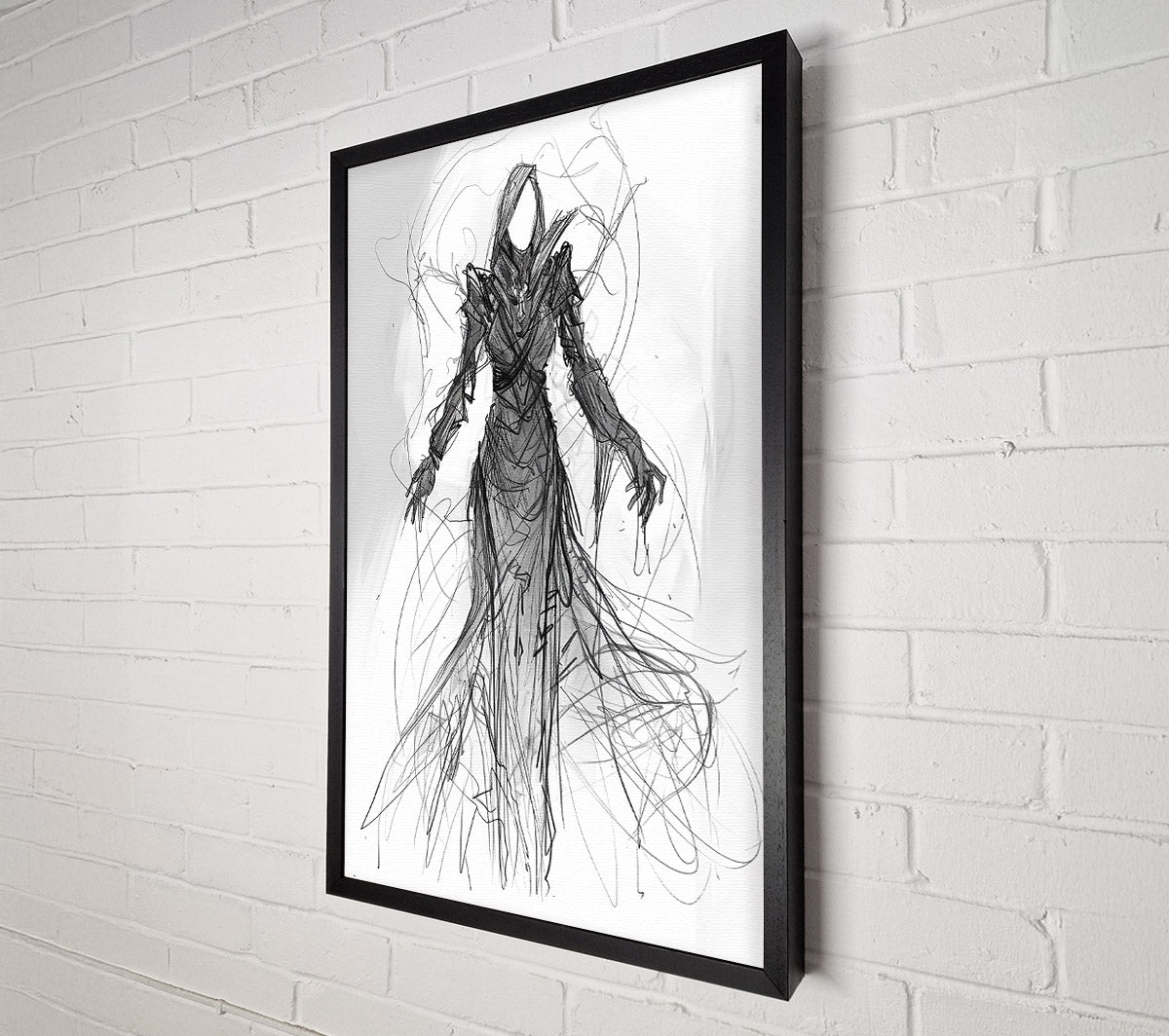 The Grey Phantom Canvas Wall Art