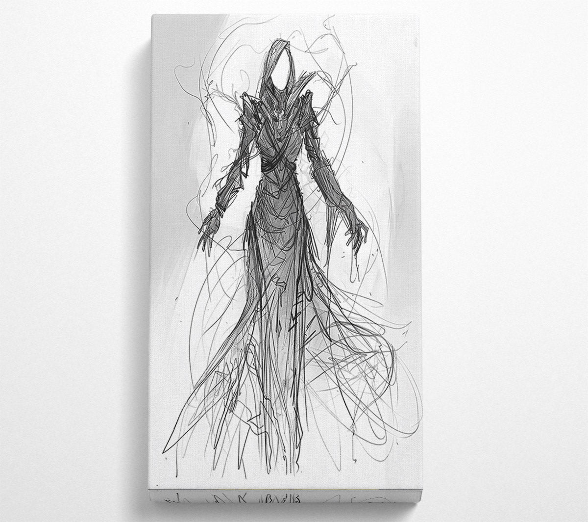 The Grey Phantom Canvas Wall Art