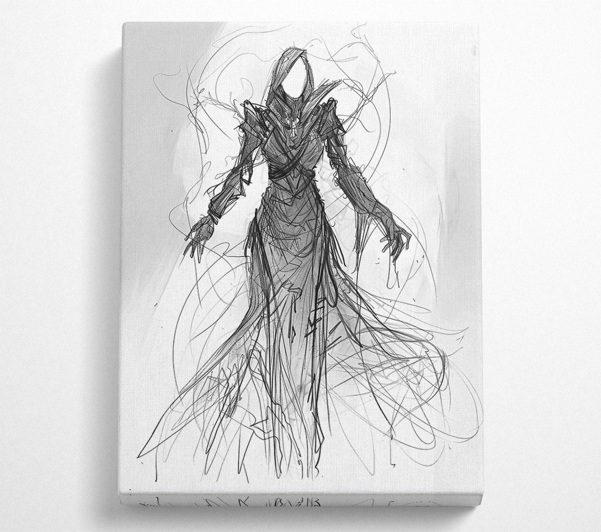 The Grey Phantom Canvas Wall Art