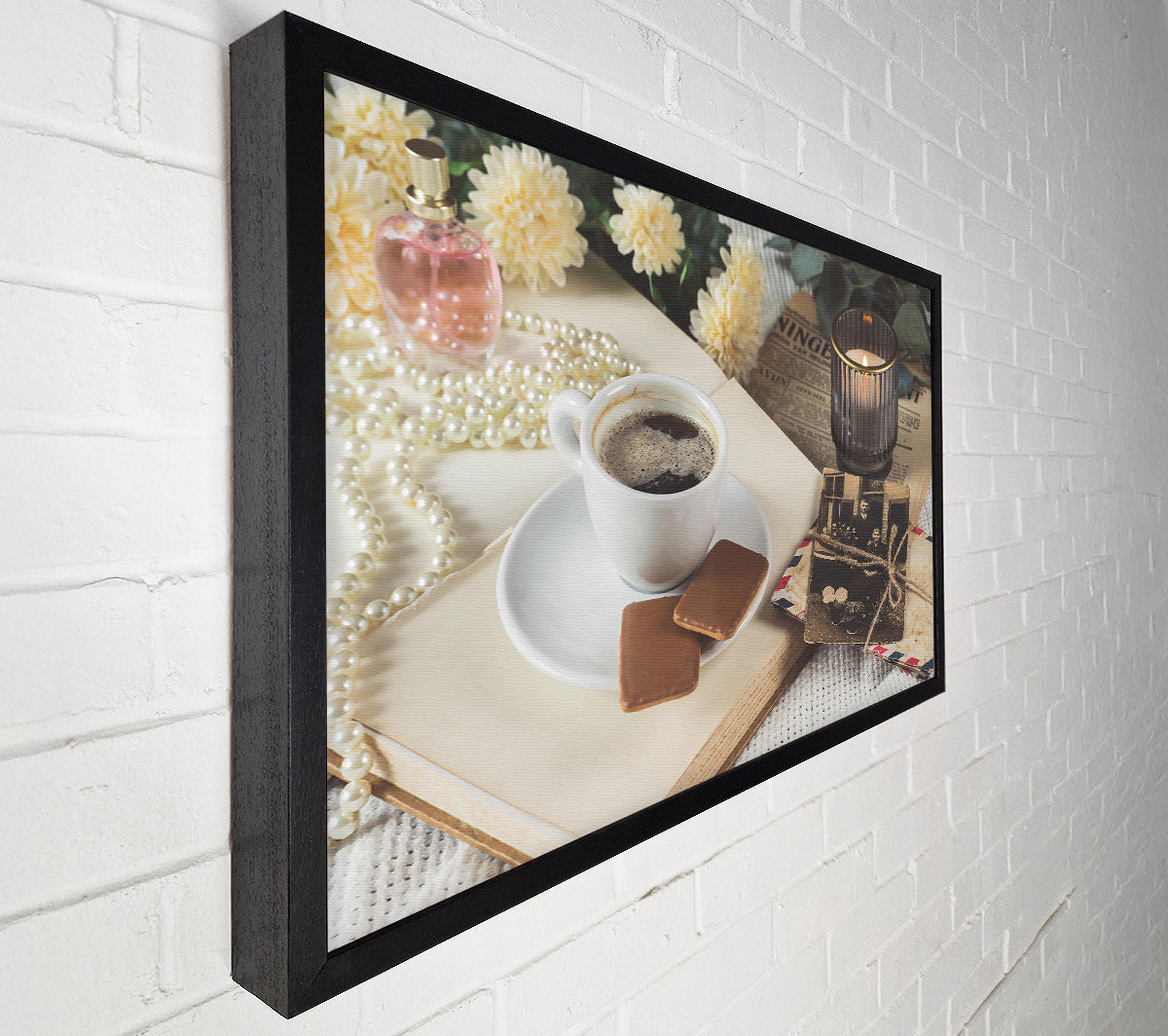 Warm Brown Memories Canvas Wall Art