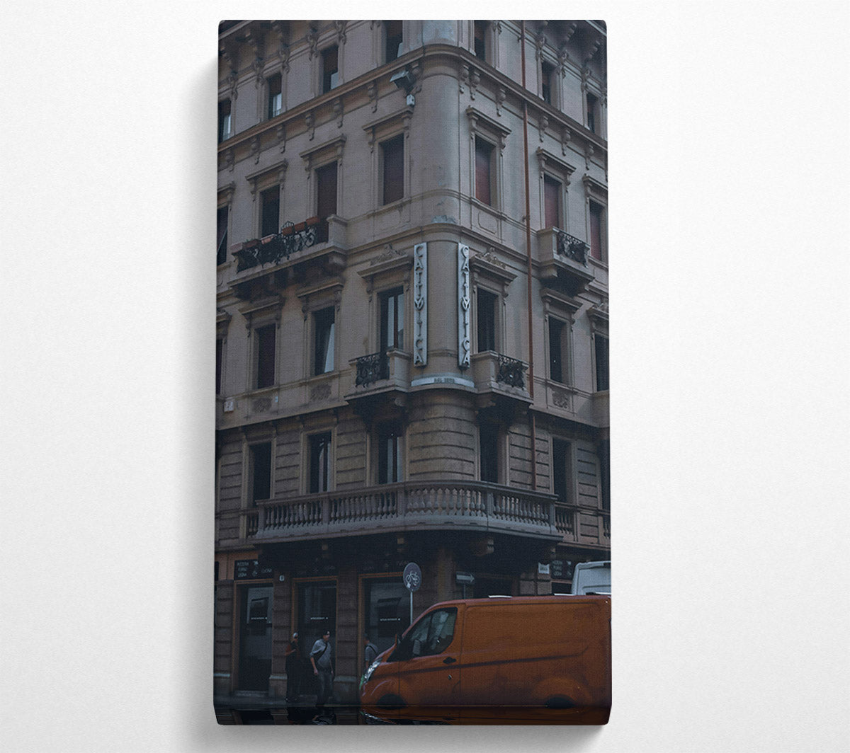 Rusty Urban Corner Canvas Wall Art