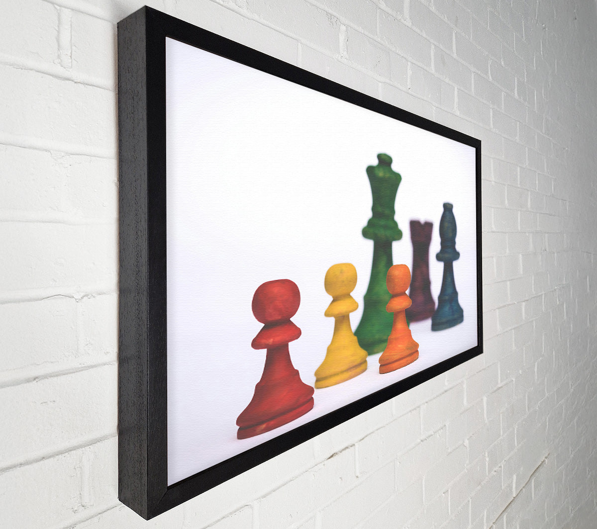 The Orange Pawn'S Stand Canvas Wall Art