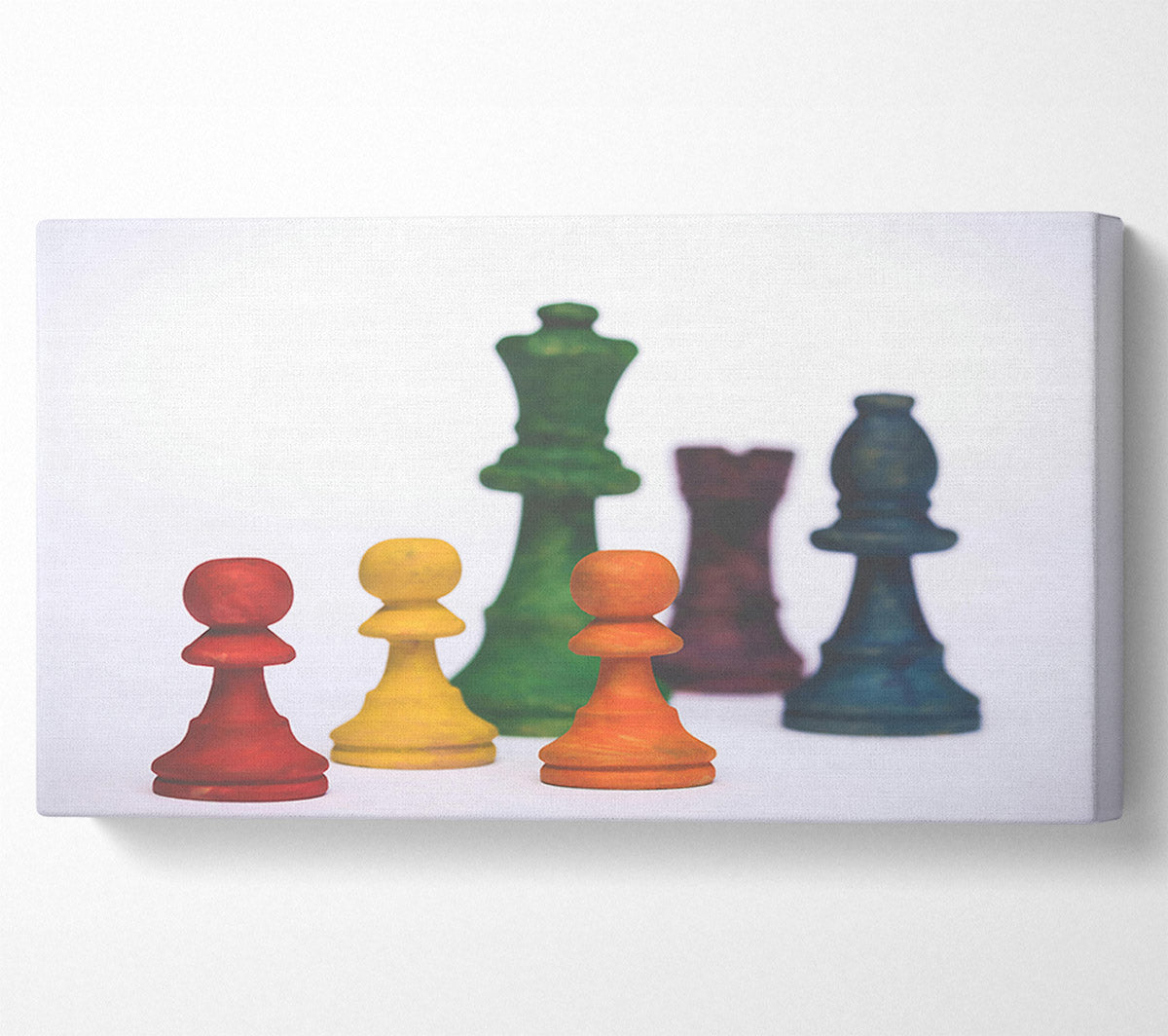 The Orange Pawn'S Stand Canvas Wall Art