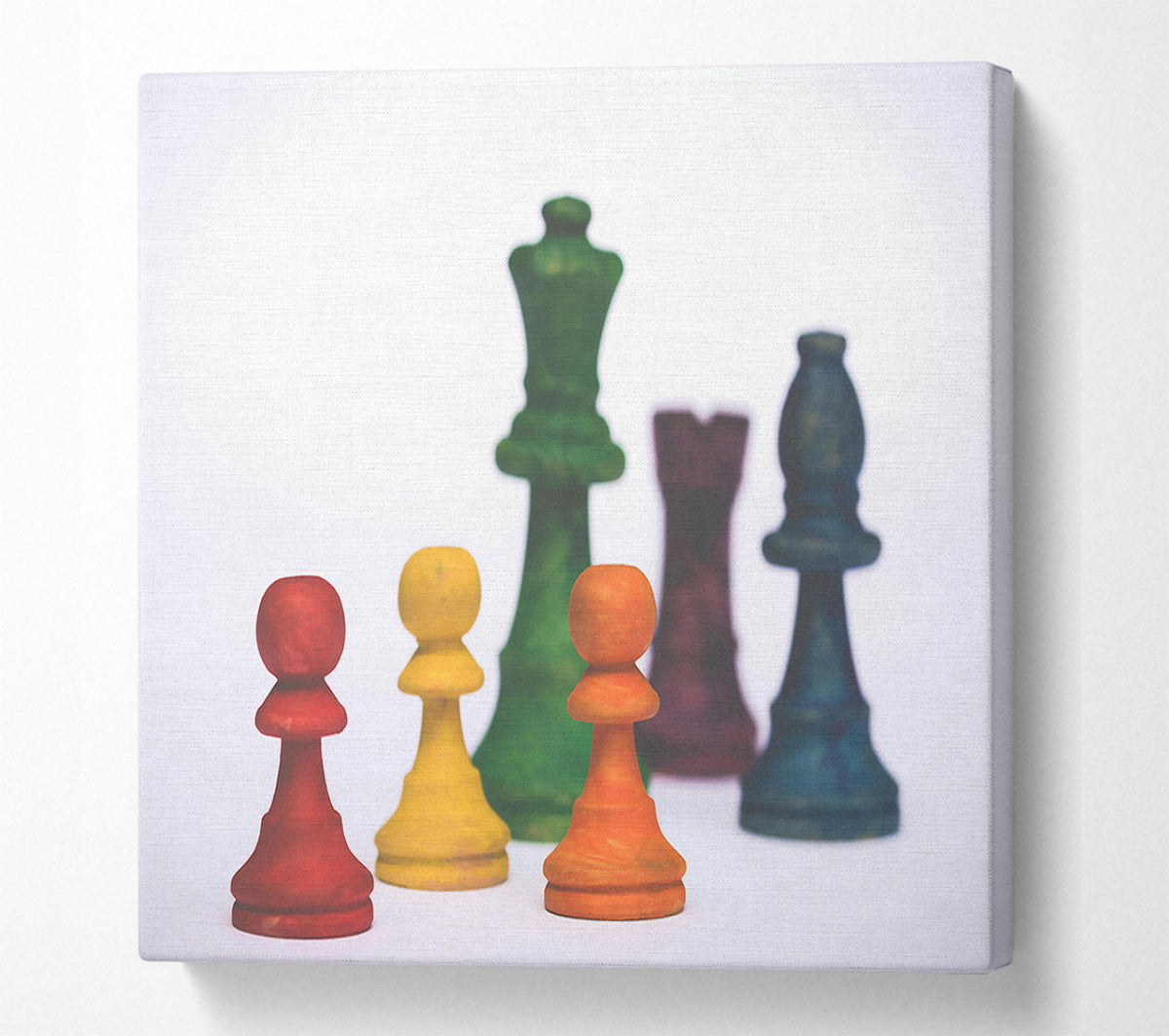The Orange Pawn'S Stand Canvas Wall Art