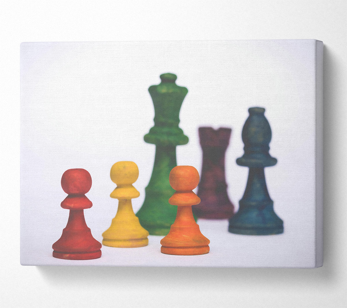 The Orange Pawn'S Stand Canvas Wall Art