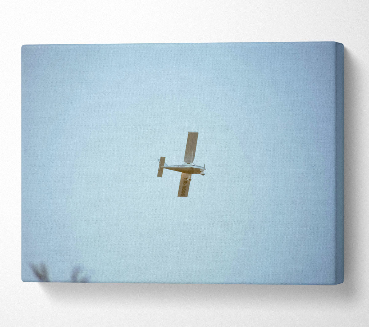 Blue Sky Solo Flight Canvas Print