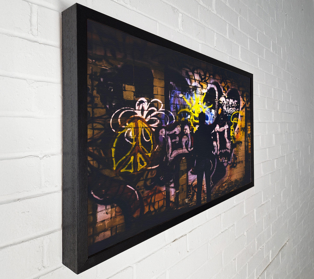 The Yellow Heart Canvas Art