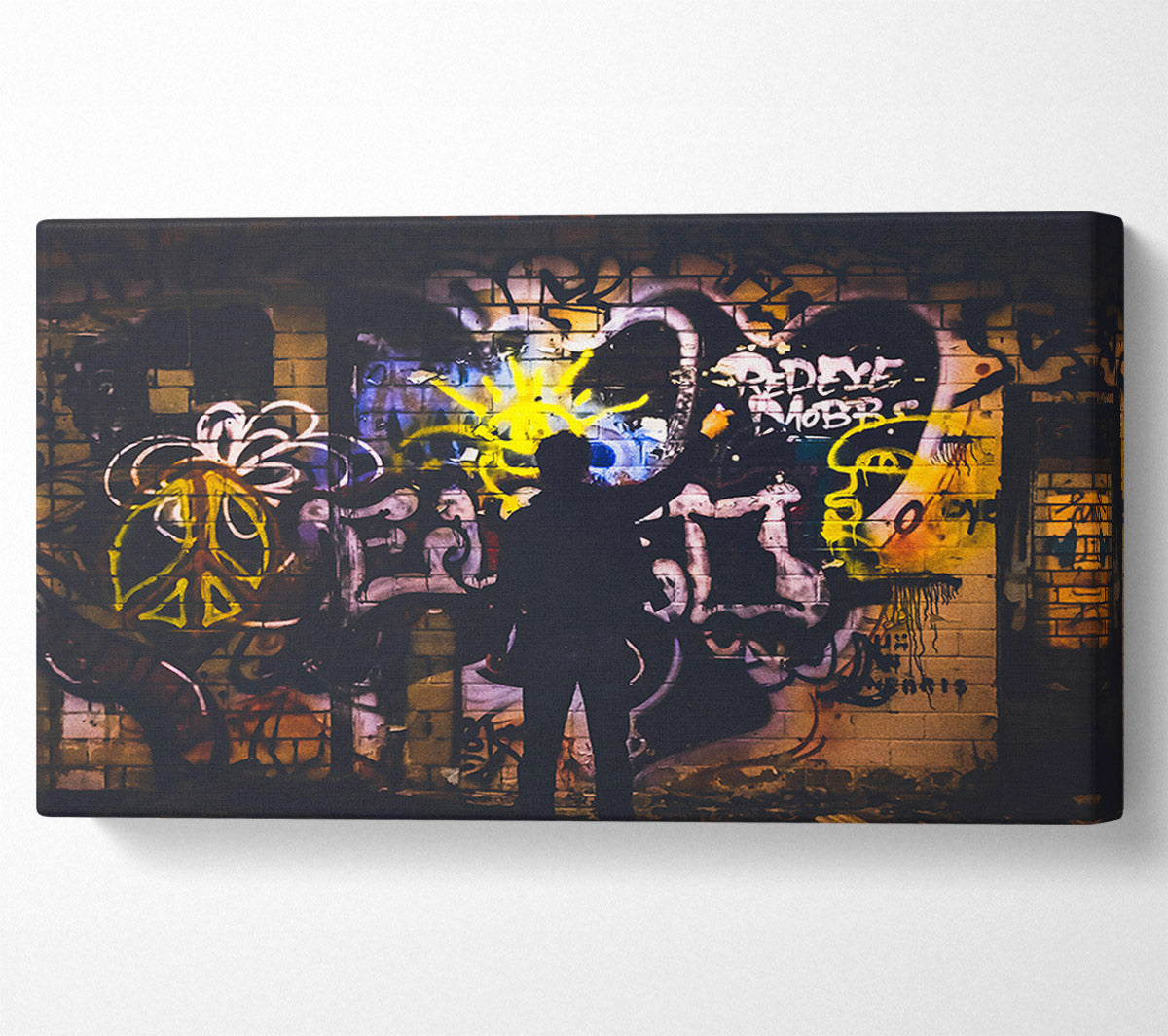 The Yellow Heart Canvas Art